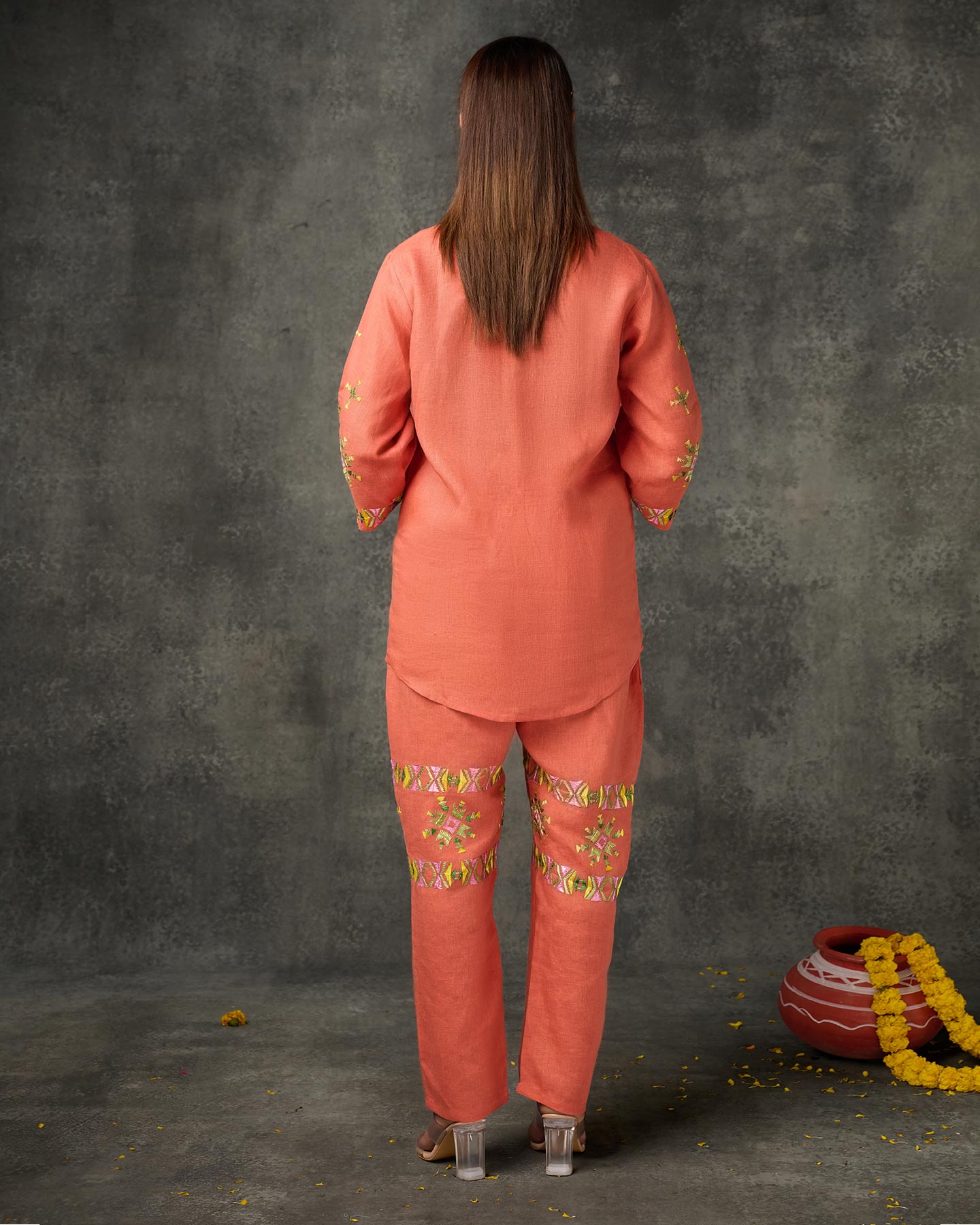 Phulkari leggings hotsell